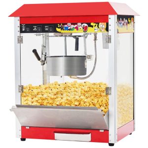 Máquina de Pipoca Comercial 1300W Chaleira 035g Produz Mais de 60 Xícaras DEYGIA