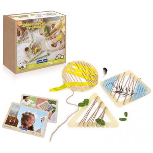 Quadros Discovery Guidecraft Translúcidos Quadrado Círculo Triângulo Tecelagem 6 Cartões G6779