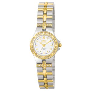 Wildflower Swiss Ronda 763 Calibre Relógio Feminino - 215 mm. Aço. Ouro 0133