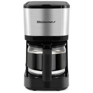 Cafeteira Elétrica Automática com Filtro Reutilizável 110V 900W Elite Gourmet EHC9420 Preta