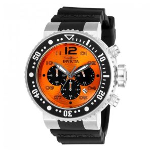Relgio masculino profissional  52 mm. Preto 26733 Invicta