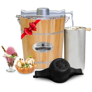 Máquina de Sorvete Capacidade 4L 110V 50W Elite Gourmet EIM402 Marrom