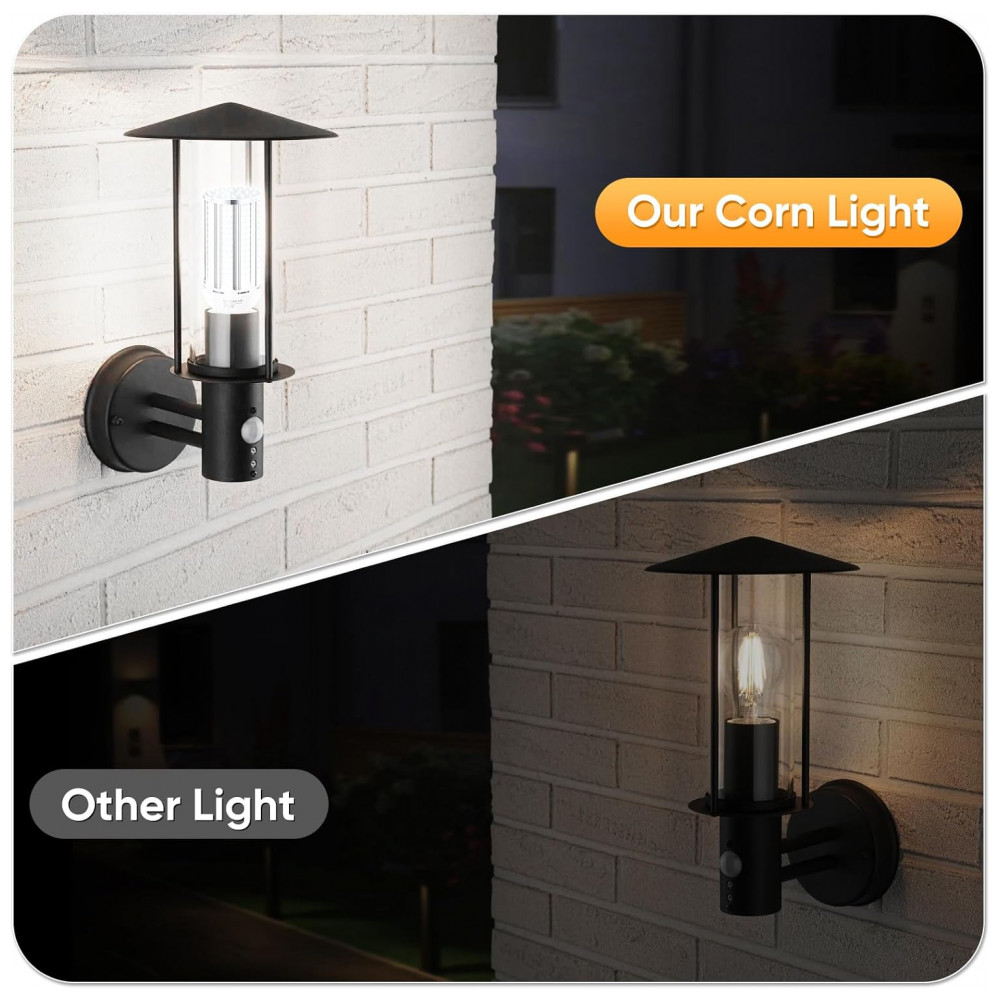 Lâmpada LED Corn 120W (3 un), 15.800LM, 5000K,fanless, base E26/E39, ideal para garagem,galpão, fábrica, oficina e área externa, XYCN. - Imagem 5