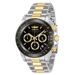 Relógio Masculino Invicta Speedway 395mm em Aço e Dourado ZG36743