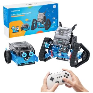 Kit Makeblock mBot Robótico Educacional – Montagem Interativa Programação em Scratch e Arduino Ideal para Ensino STEM Crianças 8+