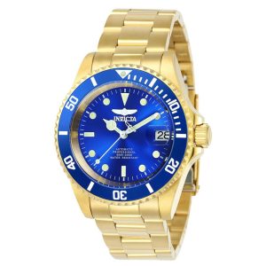 Relógio Masculino Automático Pro Diver Invicta 24763 Dourado