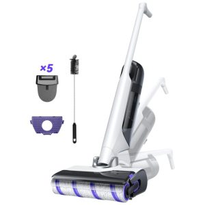 Aspirador de Pó NARWAL S30 Molhado e Seco com Sucção de 20000Pa Autolimpeza a 176F Secagem Aquecida Saco de Resíduos Descartável Sem Emaranhados