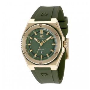 Relógio Feminino TechnoMarine Coral Coral Legacy 36mm Verde Oliva TM416083