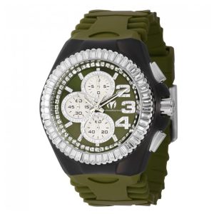 Relgio masculino TechnoMarine Cruise JellyFish - 45 mm. Verde TM-121183 Invicta