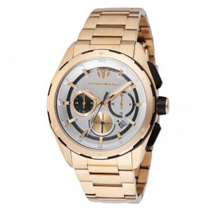 Relógio Masculino TechnoMarine Ocean Nomad 43mm Dourado TM318093