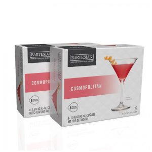Cápsulas de Coquetel Cosmopolitan para Máquina de Drinks Bartesian 16 Un