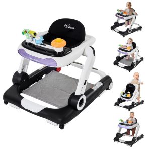 Baby Walker Walker de Baby Ajuste de Altura de 4 Gere