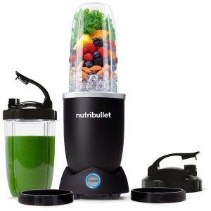Liquidificador para Vitaminas 950mL com Função de Pulso e Acessórios 110V 1200W Nutribullet Pro Preto