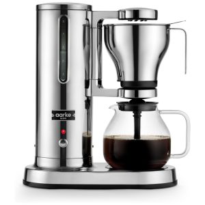 Cafeteira elétrica Aarke com jarra de vidro e aço inox 10 xícaras 125L 110V