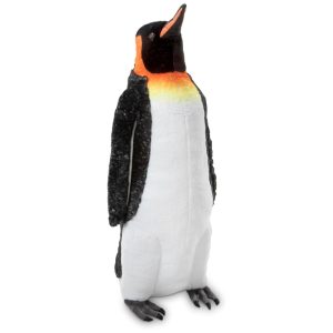 Pelúcia Pinguim Imperador 1 Metro de Altura com Design Realista para Crianças Acima de 3 Anos Melissa & Doug Branco