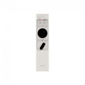 Capa de silicone XGIMI branca para controle remoto de projetor antiderrapante e resistente à água