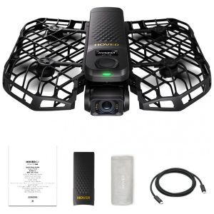 HOVERAir X1 PROMAX - Câmera Voadora 8K Action Drone Dobrável com Velocidade de Seguimento de 42 KMH 10 Modos de Voo Totalmente Automáticos