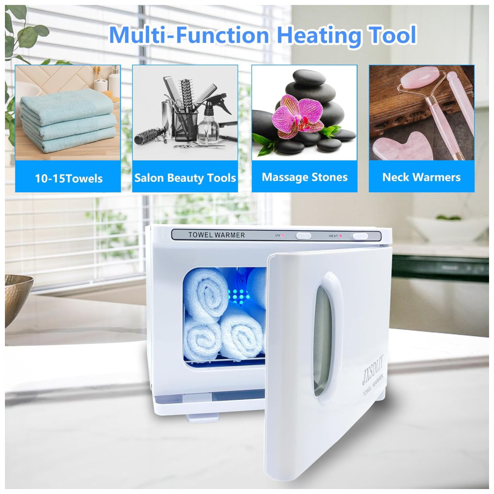 Aquecedor de Toalhas 8L Ideal para Salões de Beleza 110V JXSDLIY Branco - Imagem 3