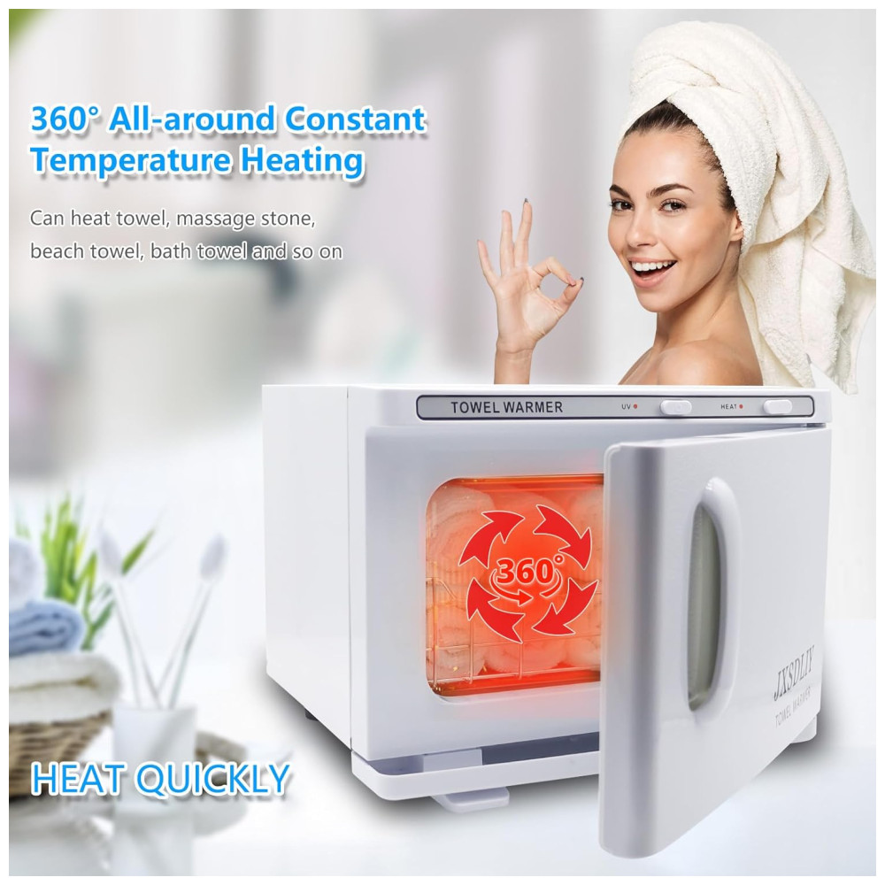 Aquecedor de Toalhas 8L Ideal para Salões de Beleza 110V JXSDLIY Branco - Imagem 6