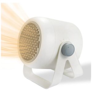 Mini Aquecedor de Cerâmica Elétrico Portátil 2 Configurações 500W 110V Xingsinan NFJ 02 Branco