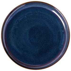 Prato para Jantar de 26 cm Elegância e Praticidade em Sua Mesa com Formato Redondo e Material de Porcelana Villeroy Boch Azul