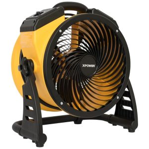 Ventilador de Piso Pro Multifuncional de 30cm de Diâmetro 110v XPOWER FC 100 Amarelo
