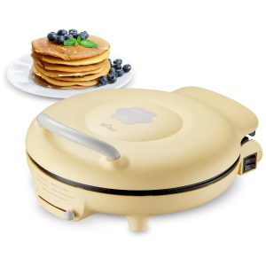 Churrasqueira Elétrica Portátil até 6 Porções 1500W 110v BEAR ARCHERY DBC C15E3 YELLOW Creme