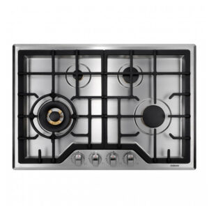 Cooktop a gás 4 queimadores Robam inox queimadores em latão tripla chama superfície em aço inox 30cm 110V