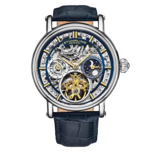 Relógio Masculino Stuhrling 4000 Automático 43mm Azul