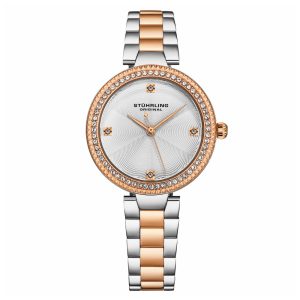 Relógio Stuhrling D43S Prata 32mm com Design Moderno e Elegante.
