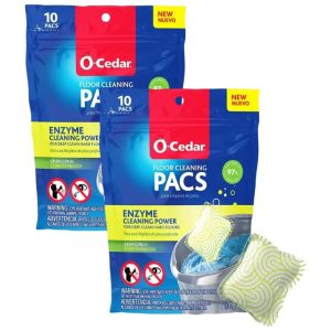 Limpa Piso Feito com Ingredientes Naturais 2 Pacote com 10 UN O Cedar Fragrância Citrus