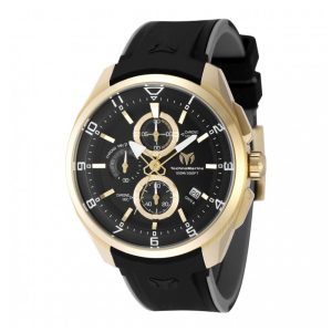 Relógio Masculino TechnoMarine Ocean Quantum 44mm Cinza e Preto TM318124