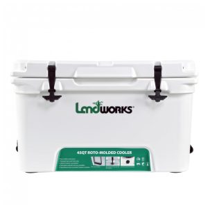 Cooler Térmico Portátil 45 Litros com Isolamento Espesso Landworks Branco