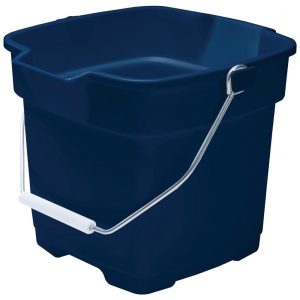 Balde Resistente 12 Litros para Limpeza Profissional Rubbermaid Azul