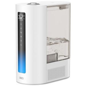 Umidificador 6 Litros com Sensor de Umidade Bandeja de Aroma e Modo Suspensçao Dreo Branco