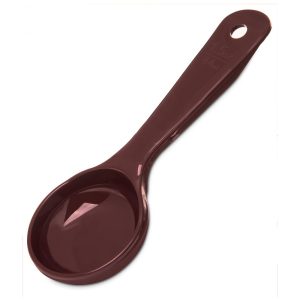 Colher Medidora 118 mL com Cabo Curto 1 UN Carlisle Vermelha