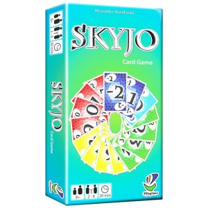 Jogo de Cartas SKYJO Tente Obter o Mínimo de Pontos Possível Virando Trocando e Coletando Cartas ao Longo de Várias Rodadas para 8 Jogadores Magilano