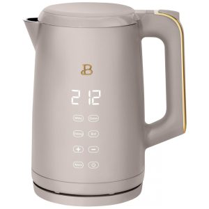 Chaleira elétrica Beautiful 17L bege com display touch 4 programas de temperatura modo manter aquecido 1500W 110V