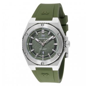 Relógio Feminino TechnoMarine Coral Coral Legacy 36mm Verde Oliva TM416054