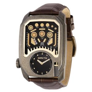 Moldura de relógio masculino - 415 mm. Marrom ZG-35454