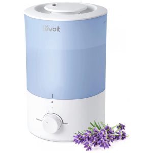 Umidificador Ultrassônico de Névoa Fria 25H de Ação 3 Litros Cobertura 27m2 110V LEVOIT Branco