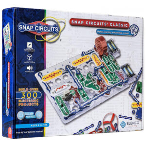 Snap Circuits SC-300 – Kit Educacional de Eletrônica com Mais de 300 Projetos para Crianças a Partir de 8 Anos