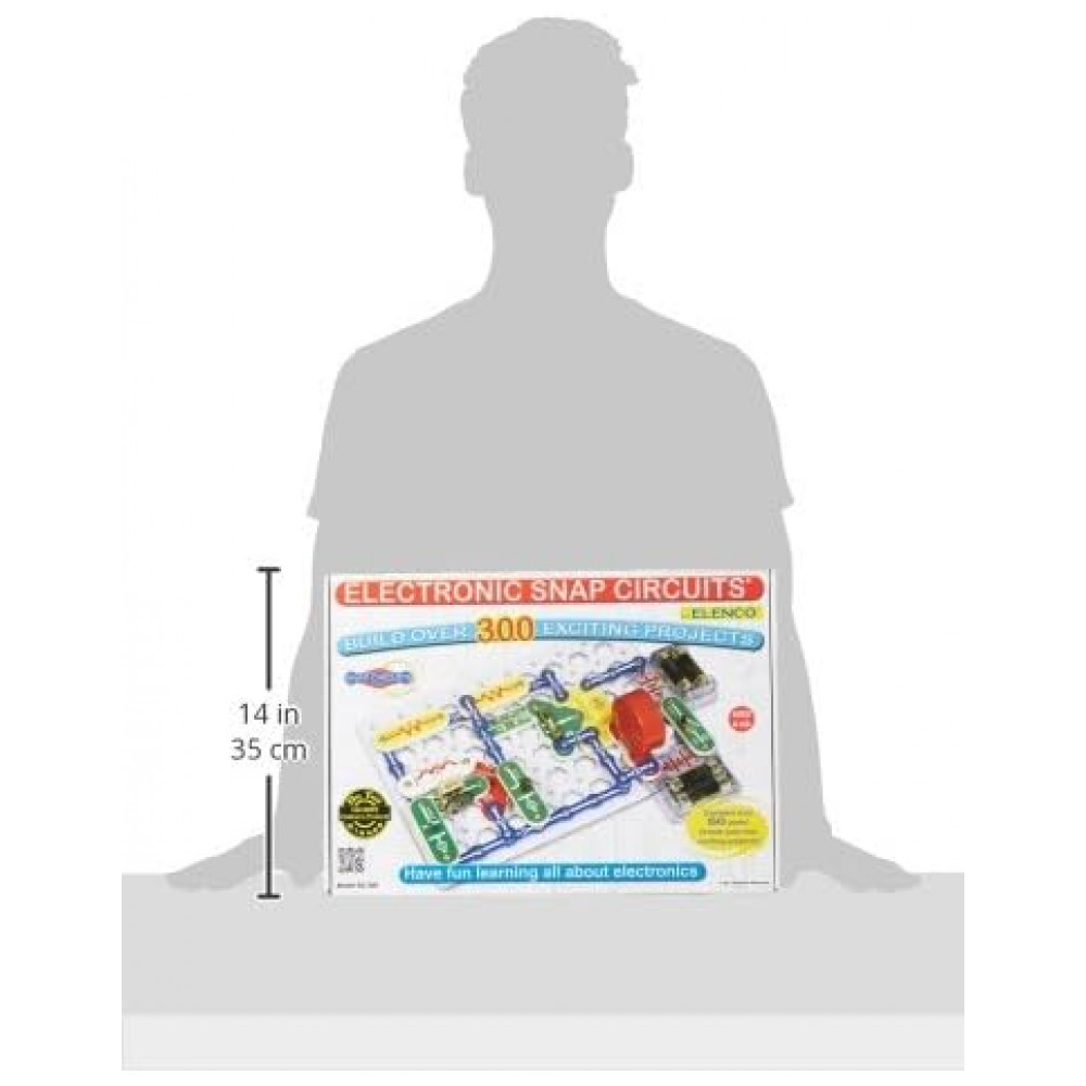 Snap Circuits SC-300 – Kit Educacional de Eletrônica com Mais de 300 Projetos para Crianças a Partir de 8 Anos - Imagem 3