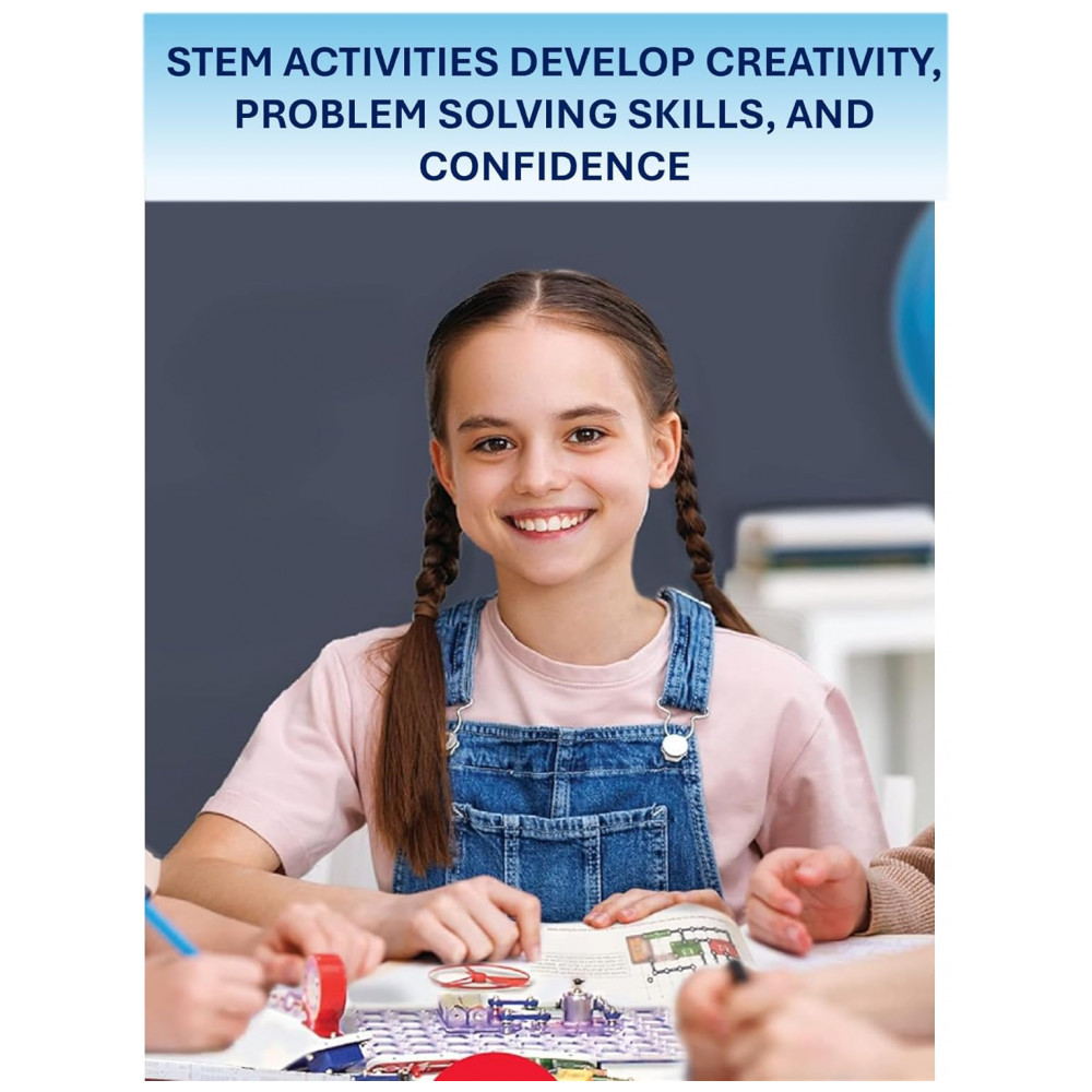 Snap Circuits SC-300 – Kit Educacional de Eletrônica com Mais de 300 Projetos para Crianças a Partir de 8 Anos - Imagem 4