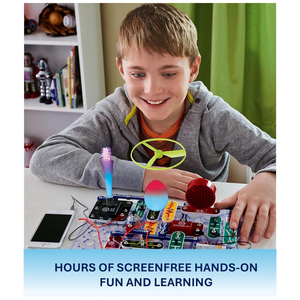 Snap Circuits LIGHT – Kit Educacional de Eletrônica com Mais de 175 Projetos para Crianças a Partir de 8 Anos - Imagem 9