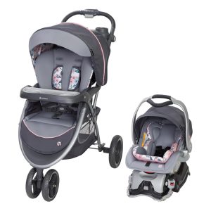 Bebê Conforto Kit Carrinho de Passeio para 2 a 22 kg BlueBell BABY TREND TS89C04B Cinza
