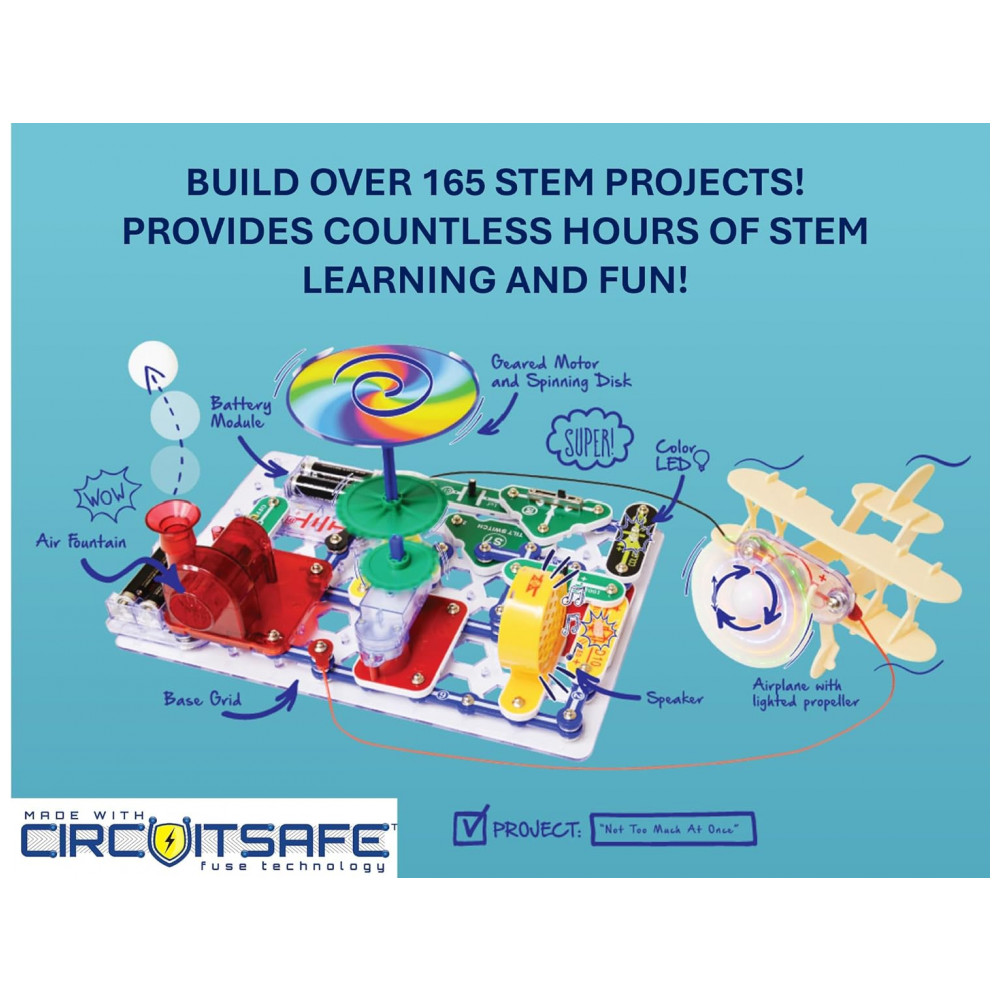 Snap Circuits Motion – Kit Educacional de Eletrônica com Mais de 165 Projetos para Crianças a Partir de 8 Anos - Imagem 5