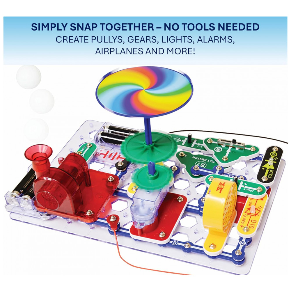 Snap Circuits Motion – Kit Educacional de Eletrônica com Mais de 165 Projetos para Crianças a Partir de 8 Anos - Imagem 8