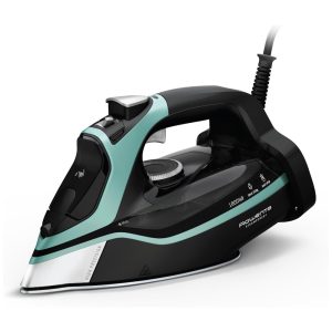 Ferro a Vapor com Base de Aço Inoxidável e 400 Furos Microsteam para Diversos Tipos de Tecido 110V Rowenta