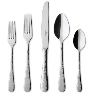 Conjunto de Talheres Sofisticação e Durabilidade para Sua Casa com 40 Peças e Material de Aço Inoxidável Villeroy Boch Prata